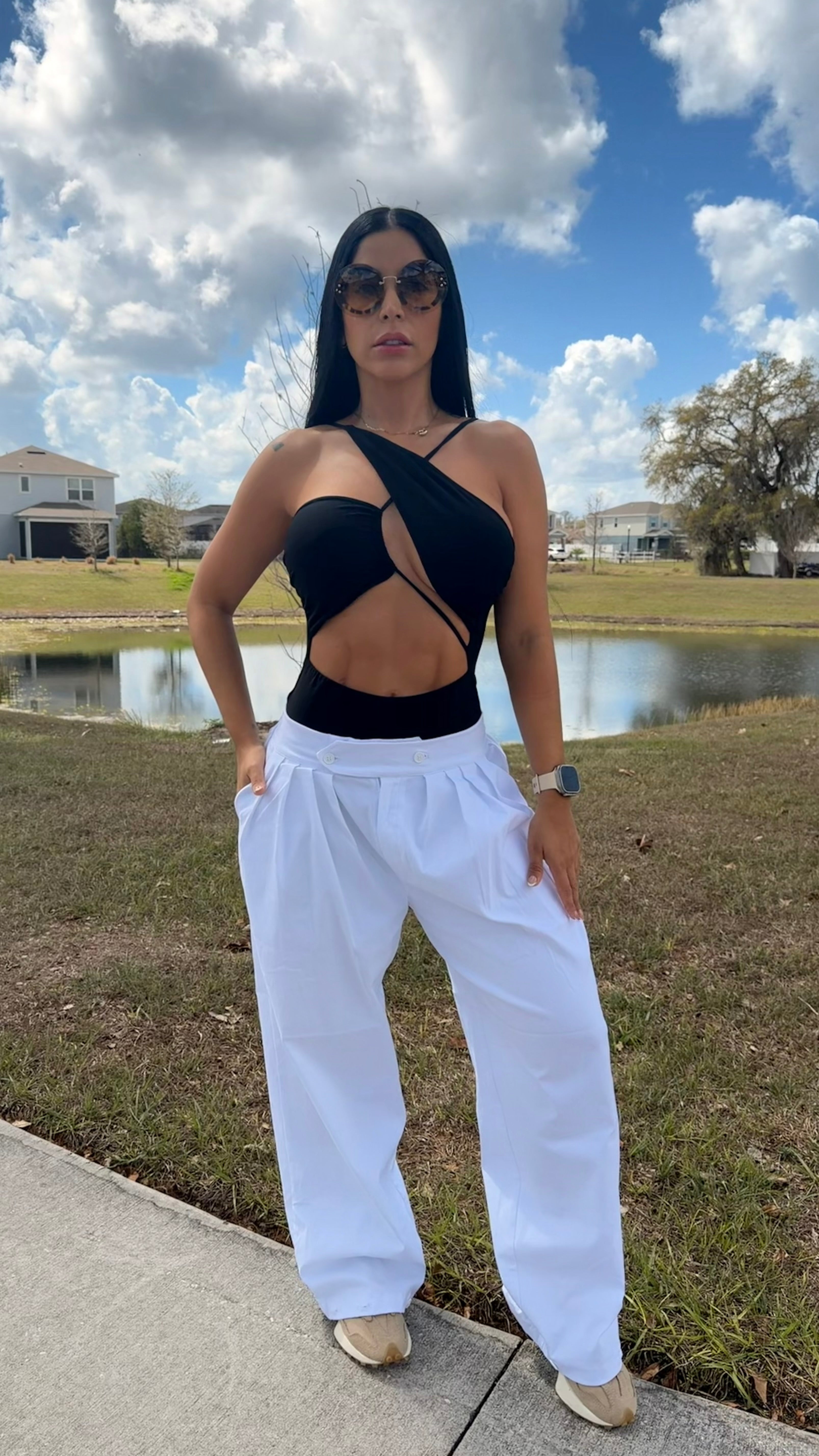 Joa Giraldo Triangle Sculpt Bodysuit