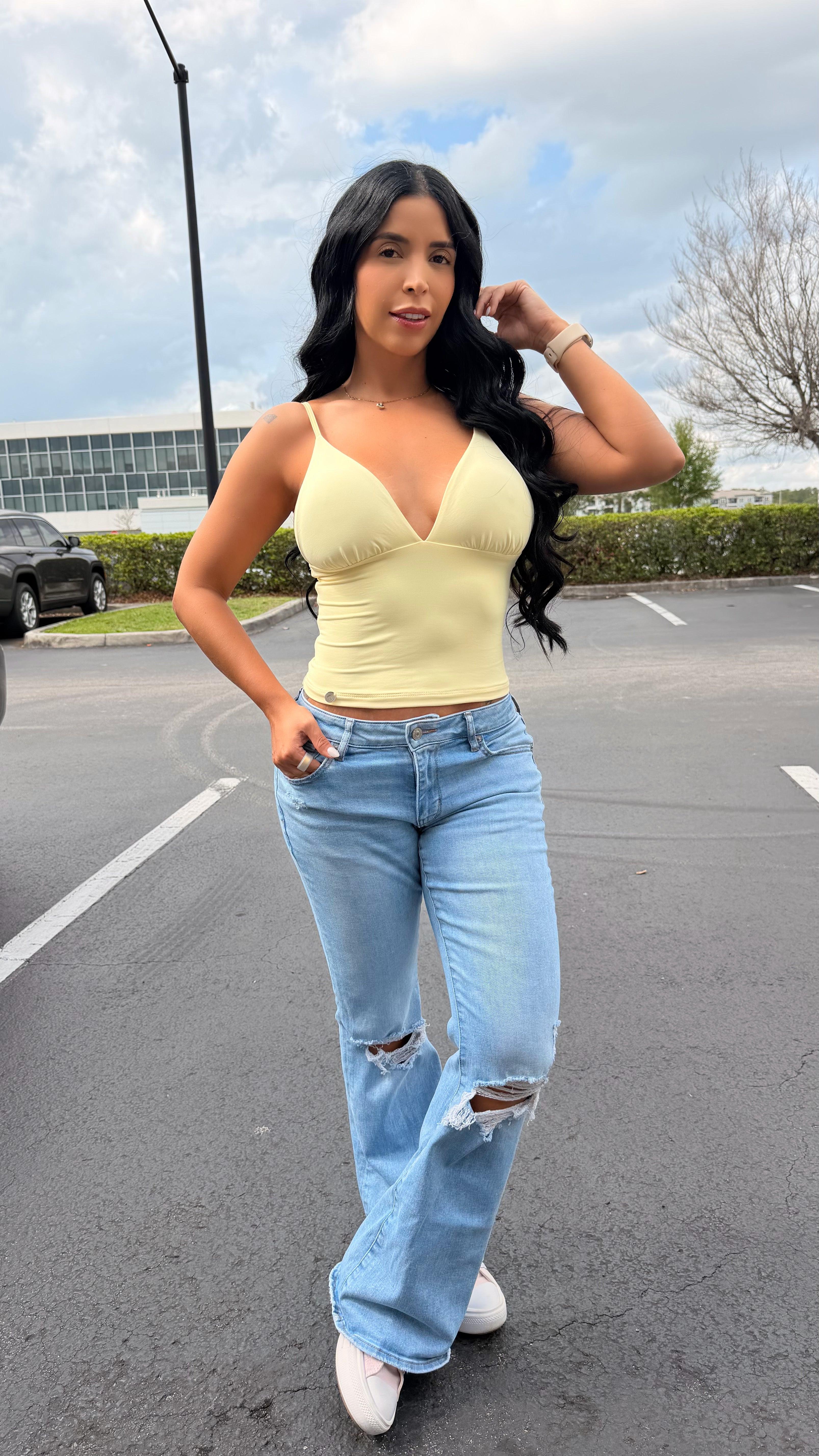 Joa Giraldo Coral Sculpt Fit Cami Top